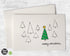 The Christmas Tree - Merry Christmas Cards - 24 Cards & Envelopes